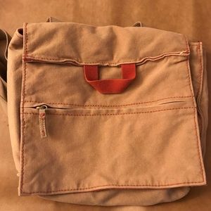 Khaki backpack